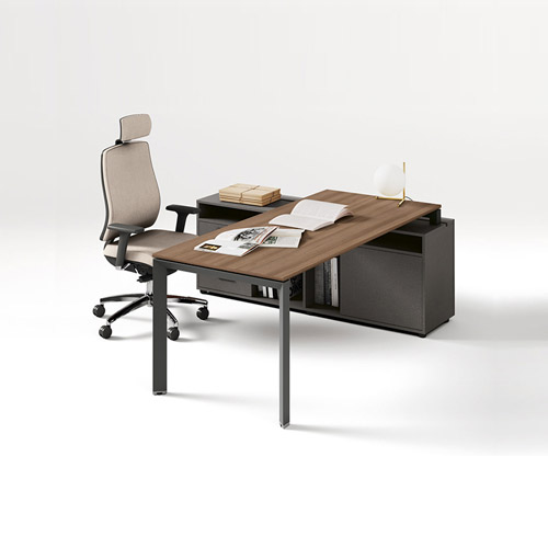 [Of-26-no] Corner Desk Left Sit